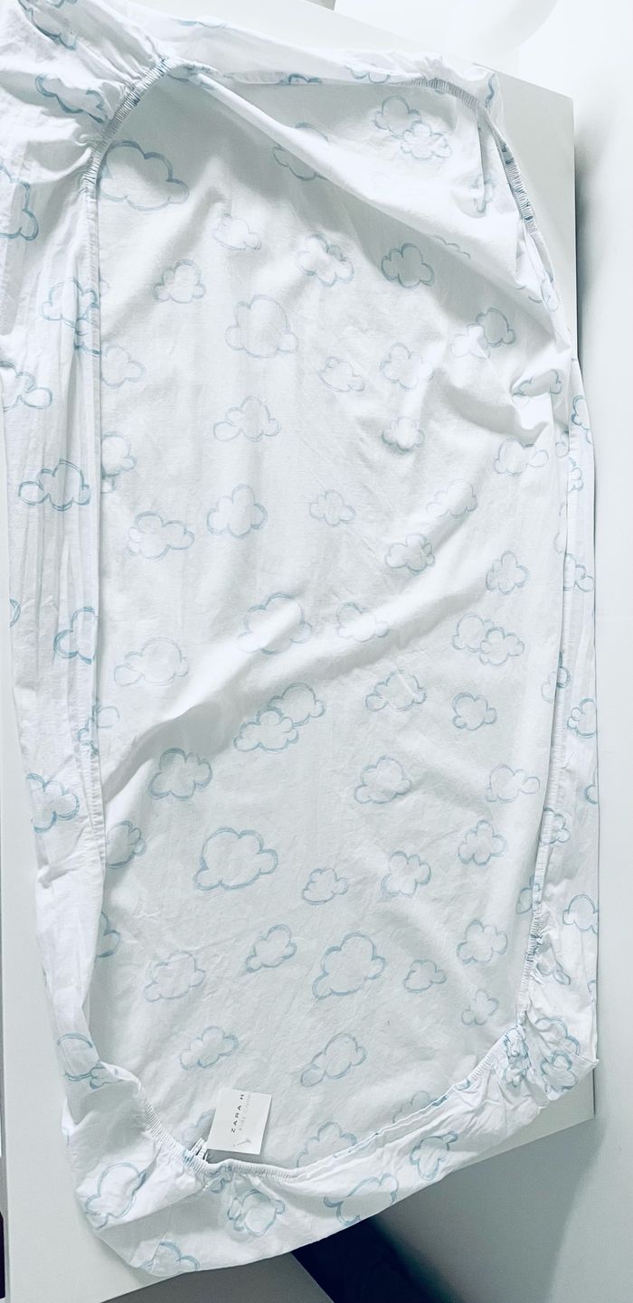 Drap housse bébé nuage Zara Home - photo numéro 4