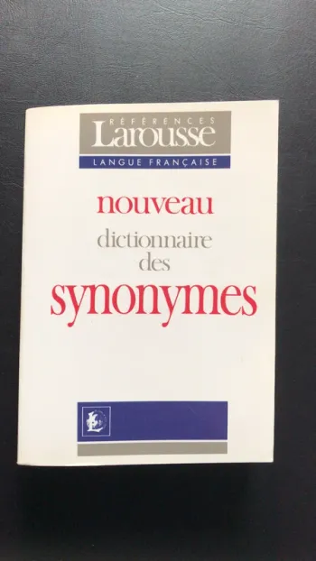 Dictionnaire synonymes