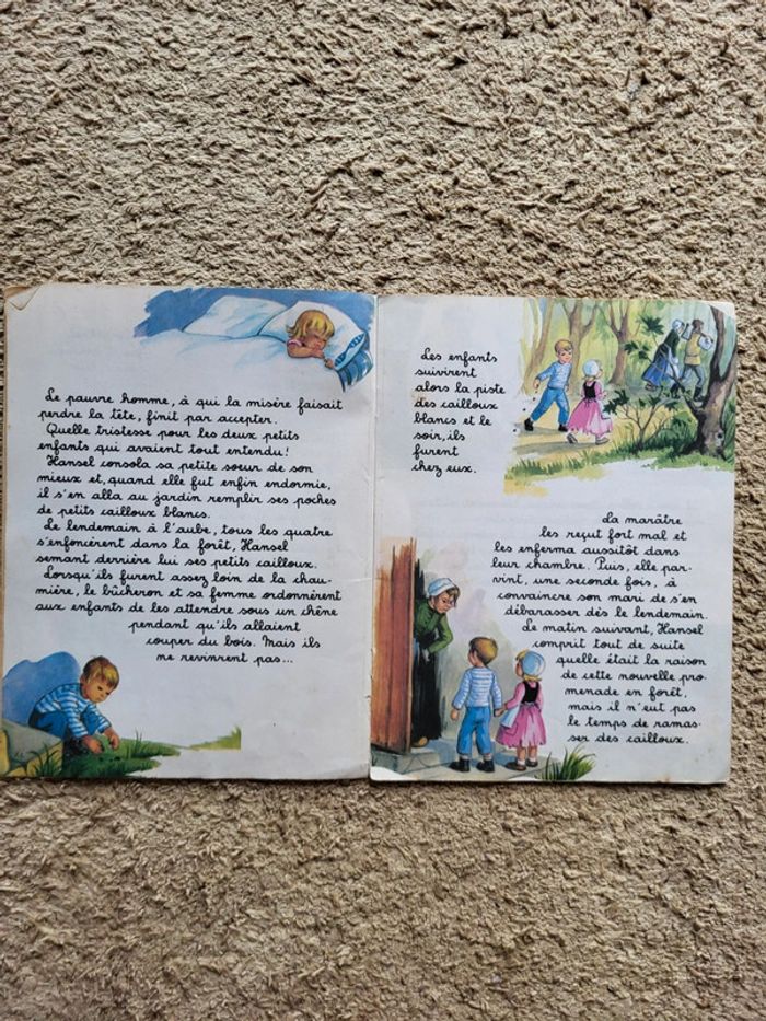 Livre enfant de 1985 Hansel et Gretel - Éditions Hemma - photo numéro 3