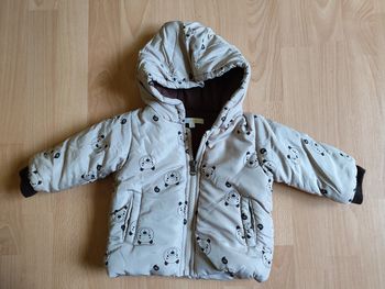 Doudoune chaude doublée neuf Babibou en 6M