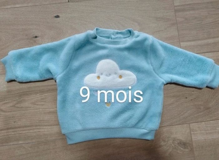 Sweat nuage bleu ciel