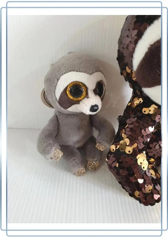 Lot de 2 petites peluches beanie boos, très bon état - photo numéro 2