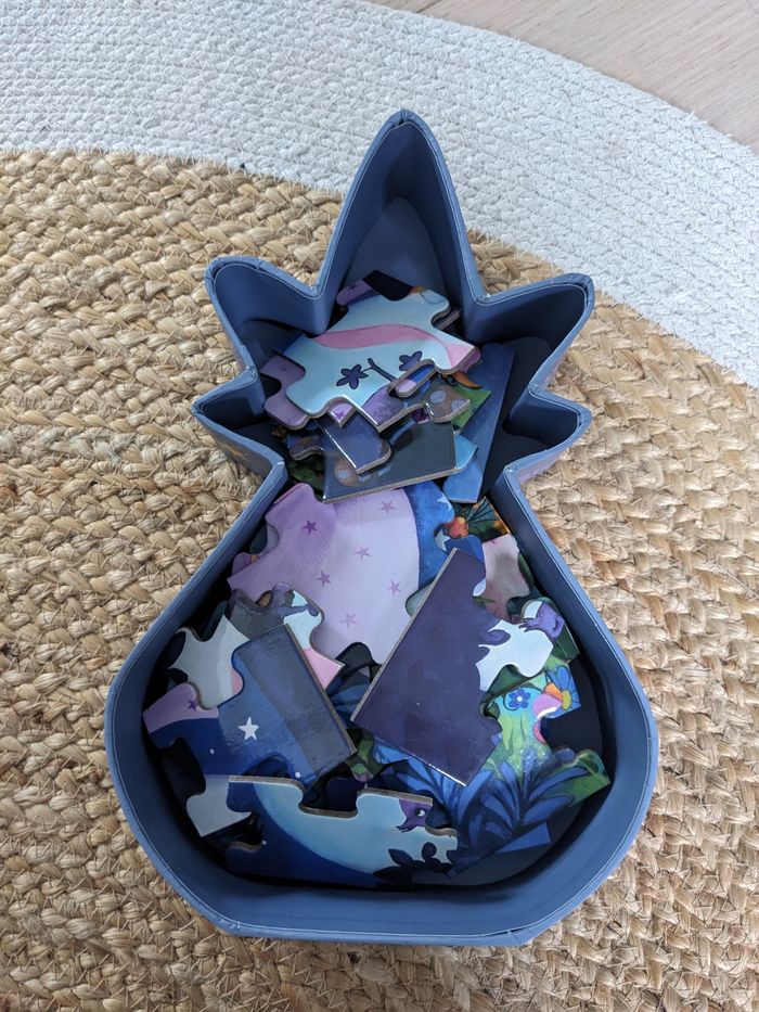 Puzzle djeco la fée et la licorne - photo numéro 2