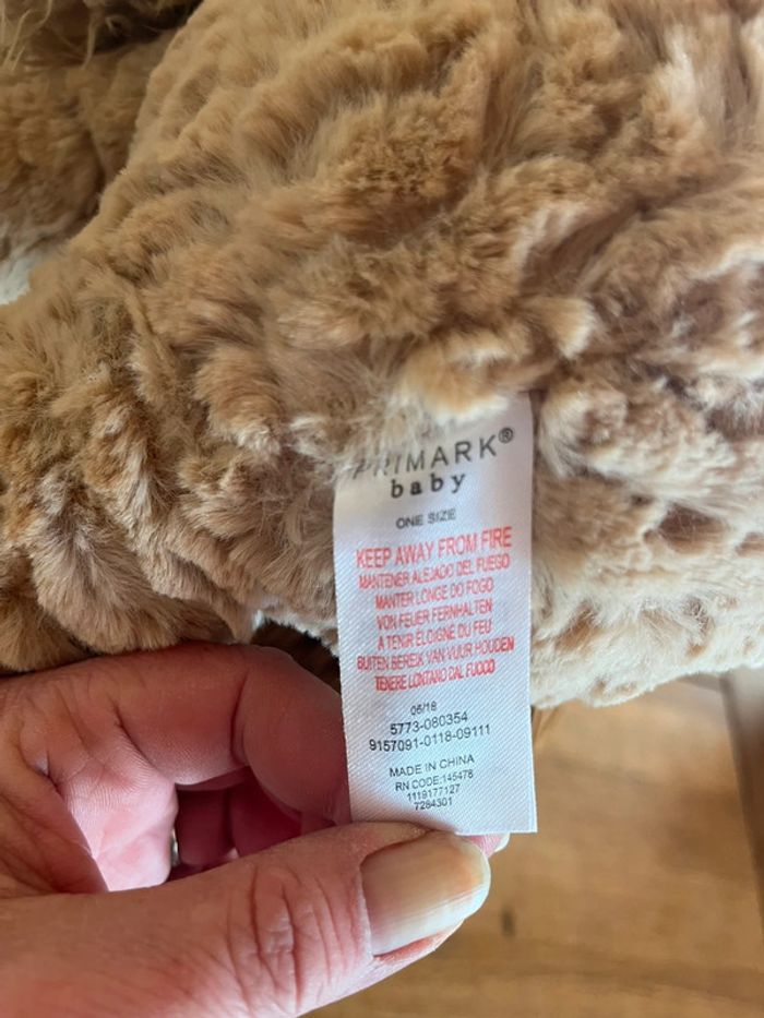 Peluche lion primark - photo numéro 3