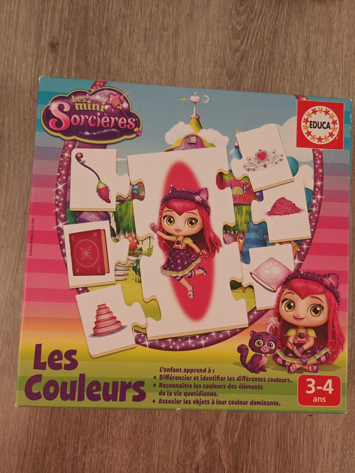 Les mini sorcières les couleurs Educa