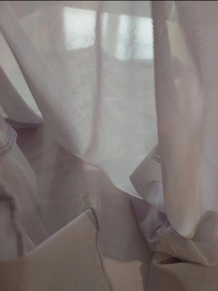 Tee-shirt lilas en voiles 36 Jennyfer - photo numéro 2