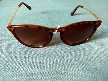 Lunettes de soleil écaille ambrée – Neuves avec étiquette