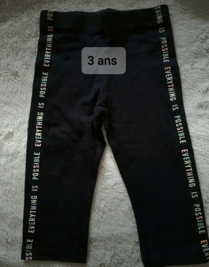 Legging court 3 ans