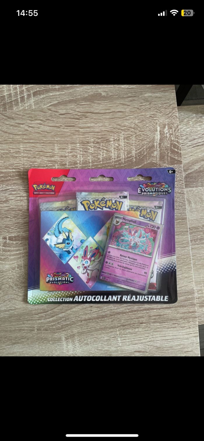 Lot 2 tripack Nymphali évolutions prismatiques 8.5 - photo numéro 2