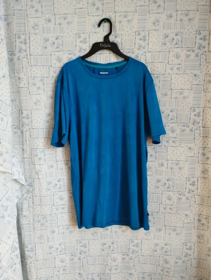 T-shirt homme redmax taille L bleu