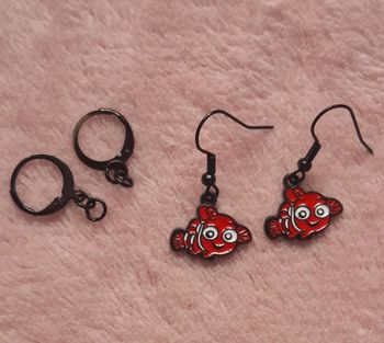 Boucles d'oreilles Nemo Disney