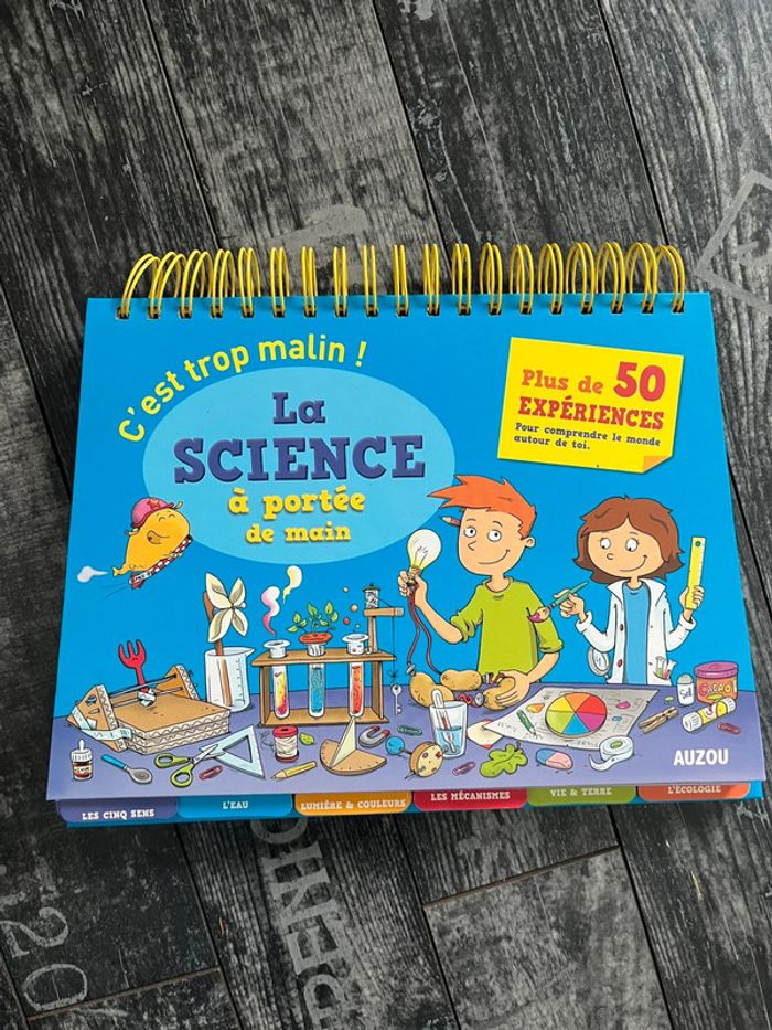 Livre la science à portée de main