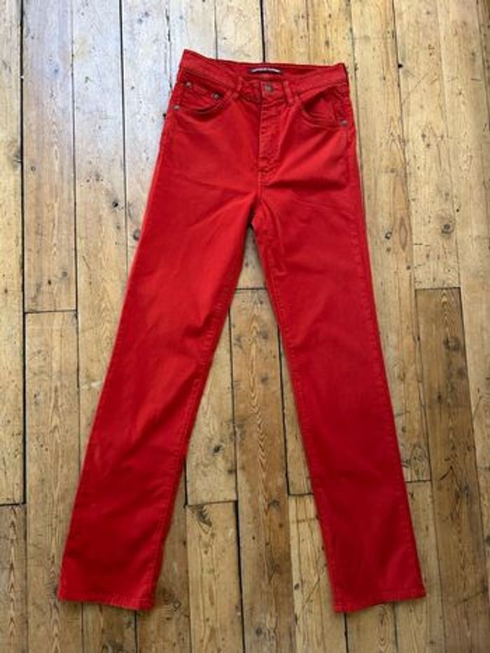 Jeans droit brique 36 Comptoirs des cotonniers - photo numéro 1