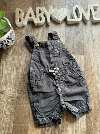 - Salopette short OBAIBI - 3 mois - Très bon état