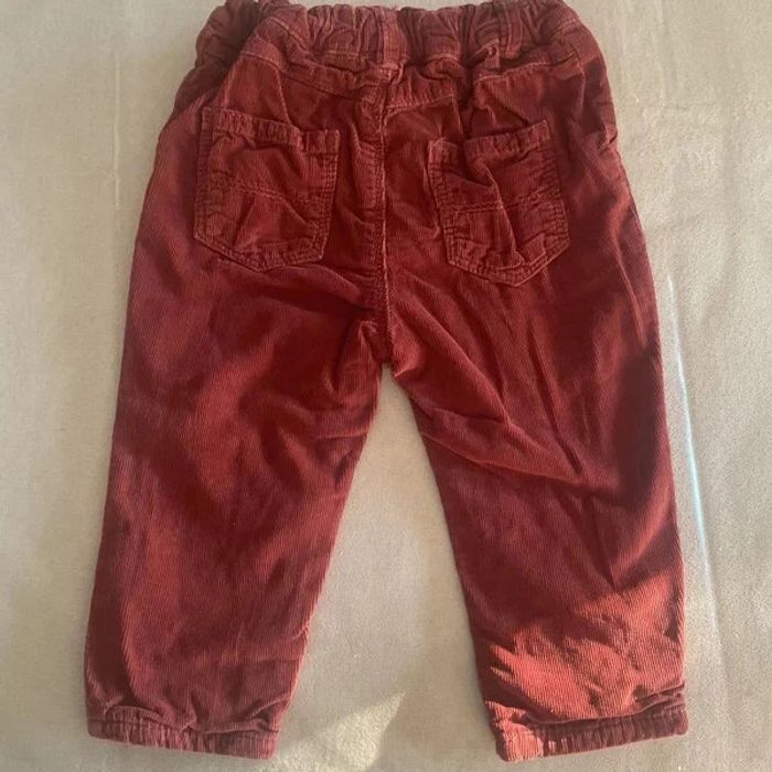 👖 Pantalon rouge en velours 👖 - photo numéro 2