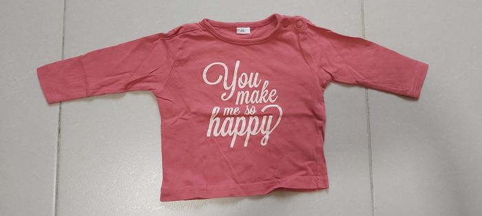 Tshirt manche longue 68cm