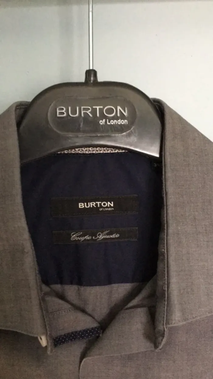 Chemise Burton grise - photo numéro 2