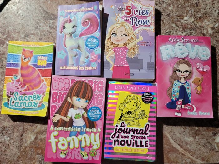 Lot de 5 livres pour jeune ado