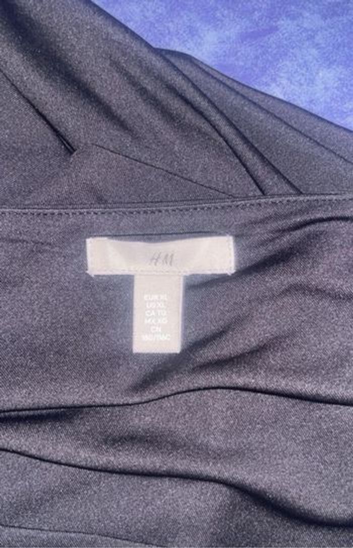 Haut asymétrique noir - photo numéro 3