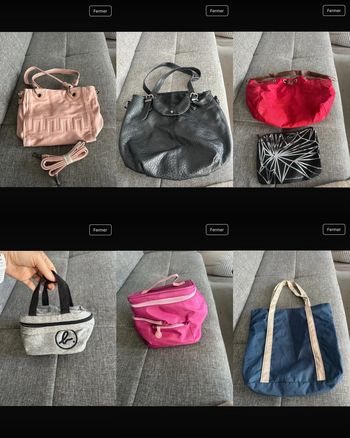 Lot sac en tout genre