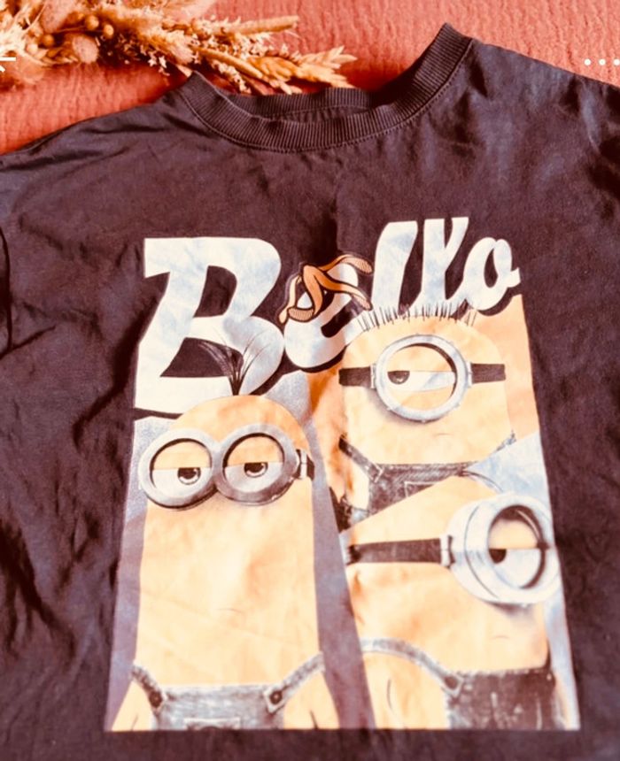 🤎T-shirt marron Les Minions - 6 ans - Neuf 🤎 - photo numéro 3