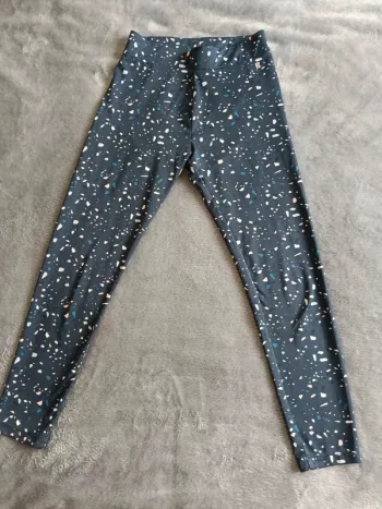Legging de sport bleu Okaïdi 10 ans