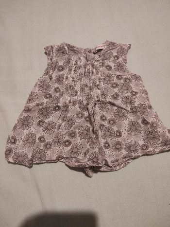 Chemise sans manches T3M