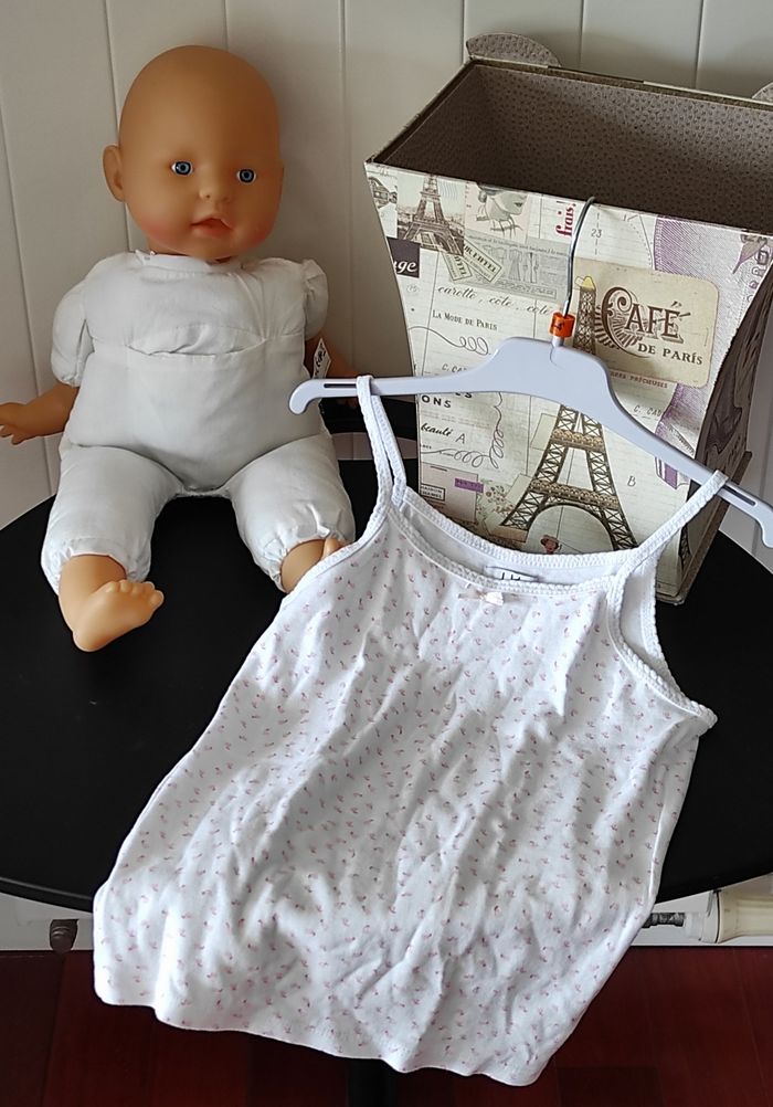 Maillot de corps fille 6 ans