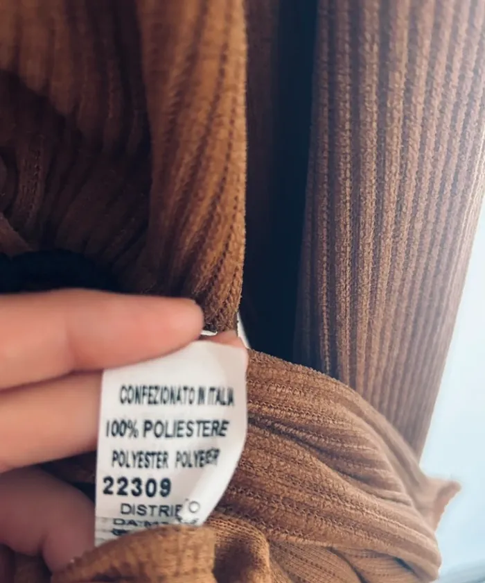 🤎 Veste camel en velours côtelé – Taille unique 🤎 - photo numéro 5