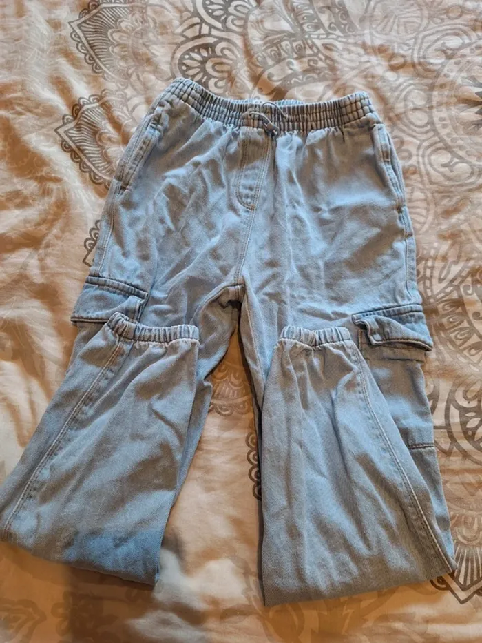 Pantalon cargo taille 12 ans Gemo - photo numéro 2