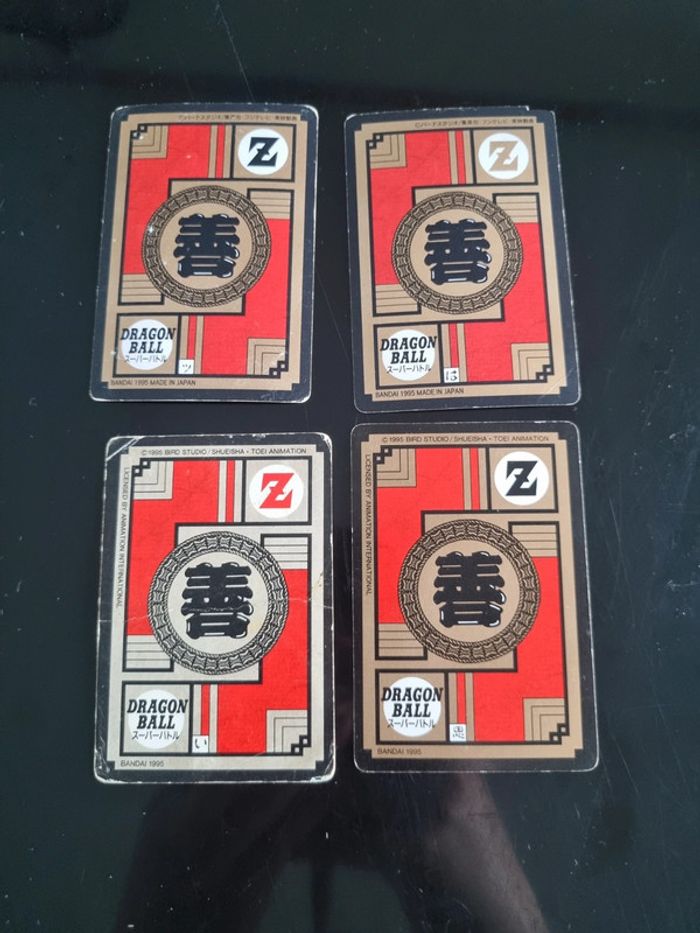 Carte Dragon Ball Z power level - photo numéro 2