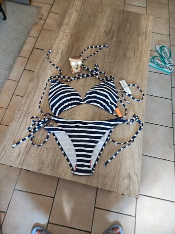 Maillot de bain marinière