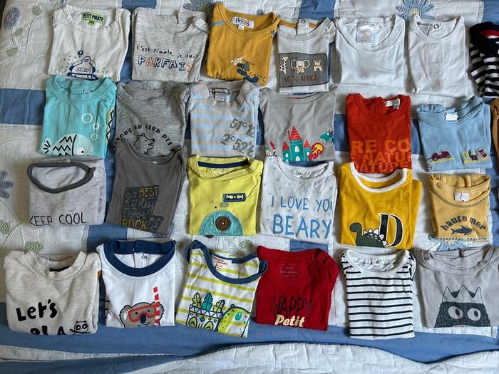 đ§ą Lot de 48 vĂȘtements pour enfants đ§ą