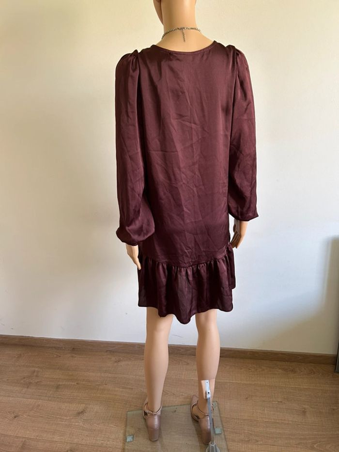 Robe figue neuve à manches longues Naf Naf taille 38 (valeur 60€) - photo numéro 10
