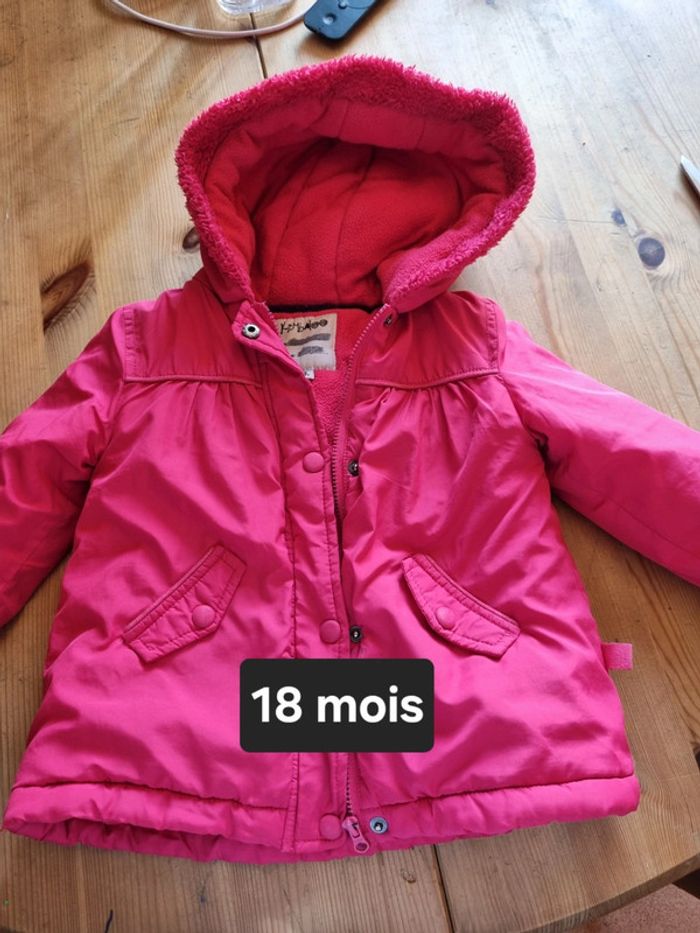 Manteau bébé fille