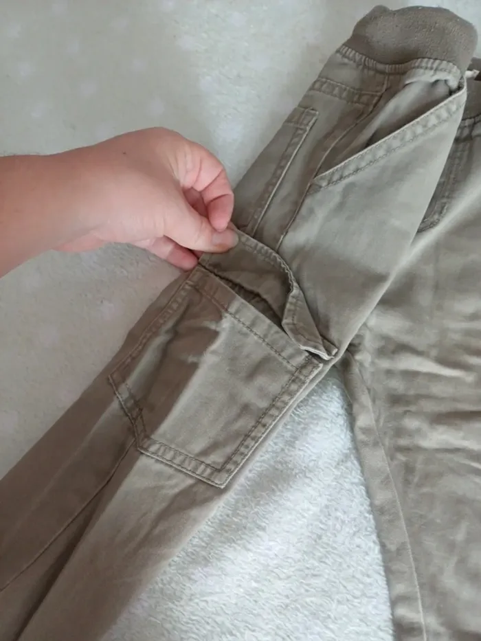 Pantalon vert kaki 2 ans dpam - photo numéro 3