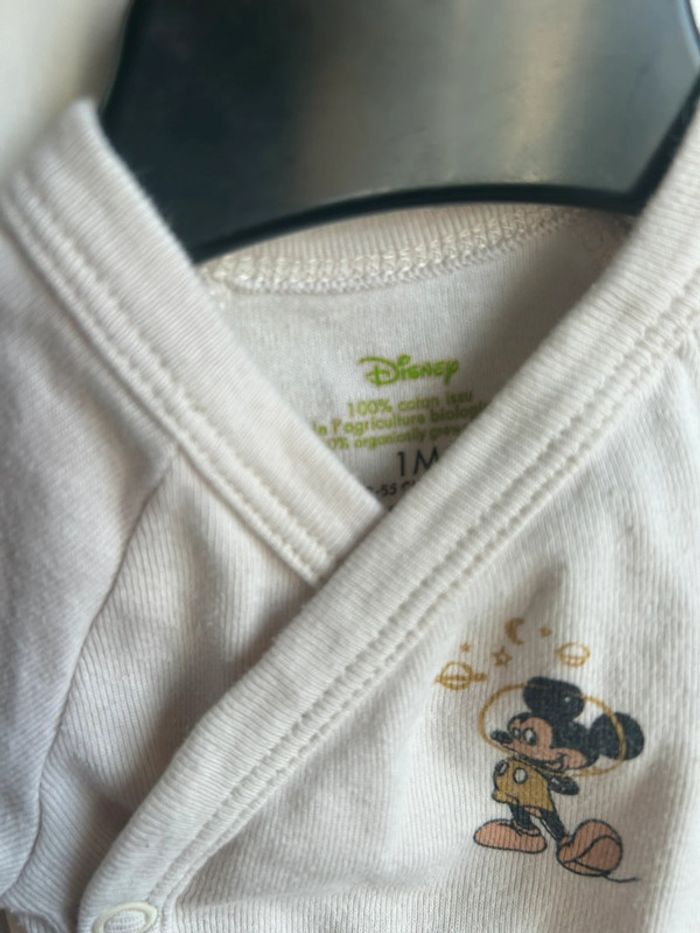 Ensemble body legging bonnet, Mickey , 1 mois - photo numéro 3