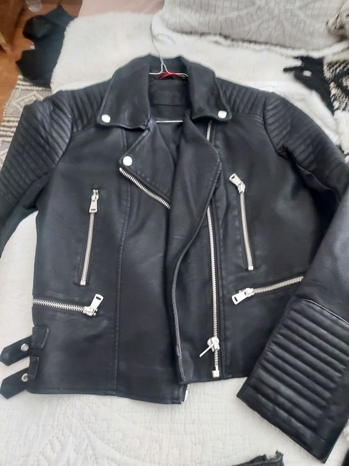 Blouson noir - photo numéro 3