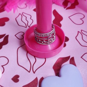 Bague neuve acier inoxydable