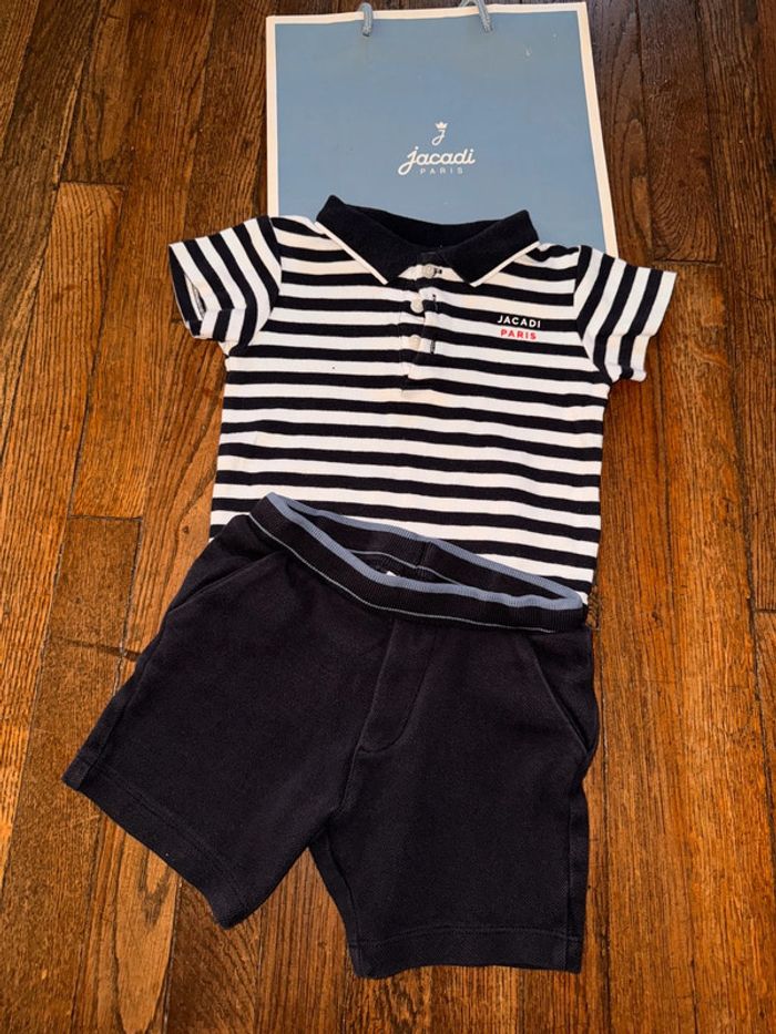 Body et short Jacadi 24 mois - photo numéro 4