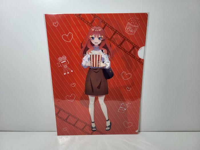 The Quintessential Quintuplets Porte Document Clear File Itsuki 22X31 Cm - photo numéro 2