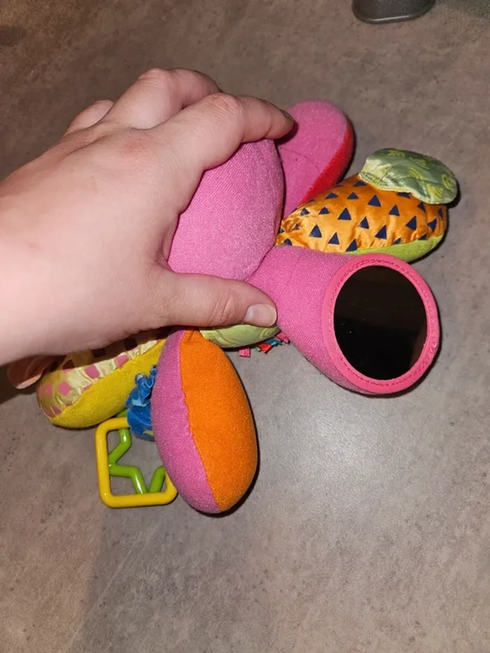 Peluche pieuvre bébé – bon état – éveil sensoriel - photo numéro 3