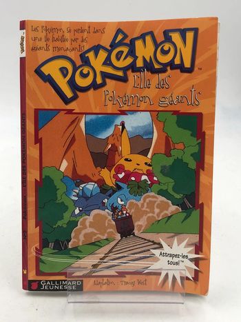 Livre Pokémon l’île des Pokemon Géants