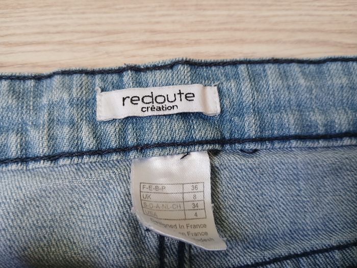 Pantacourt en jean - photo numéro 2