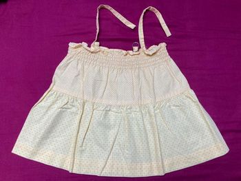 Robe jaune à bretelles