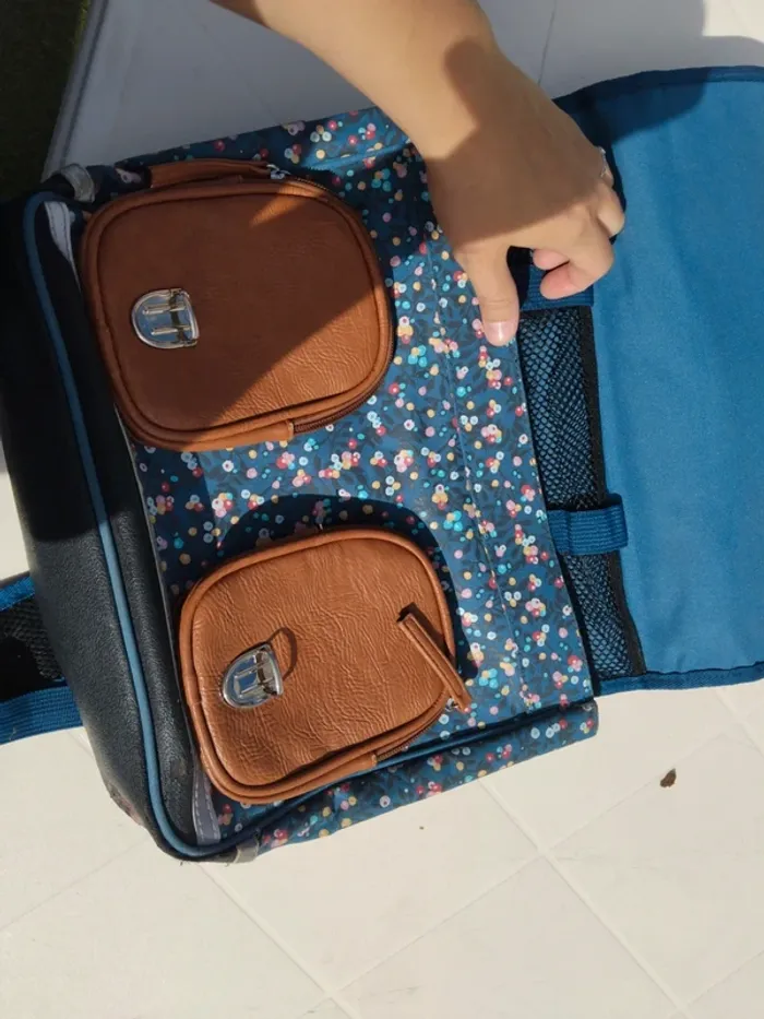 Cartable fleuri - photo numéro 4