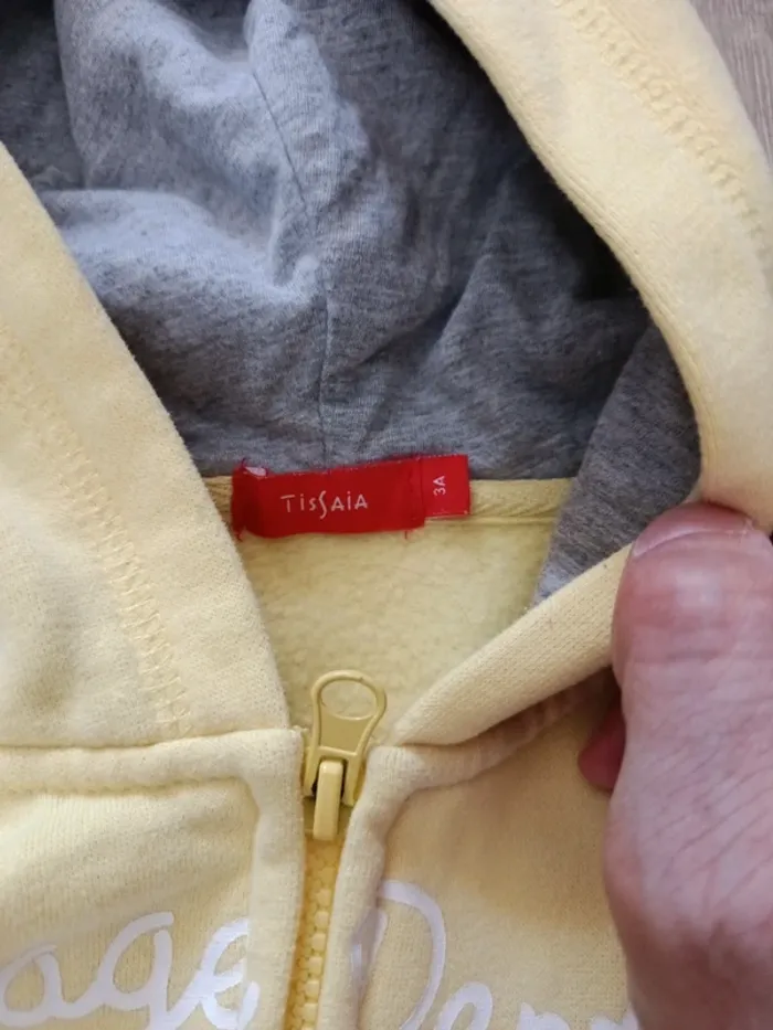 Gilet capuche 3 ans - photo numéro 2