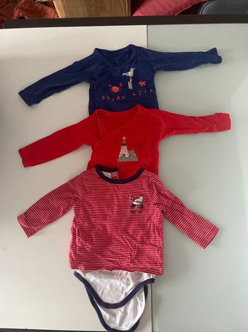 Lot de 3 bodies