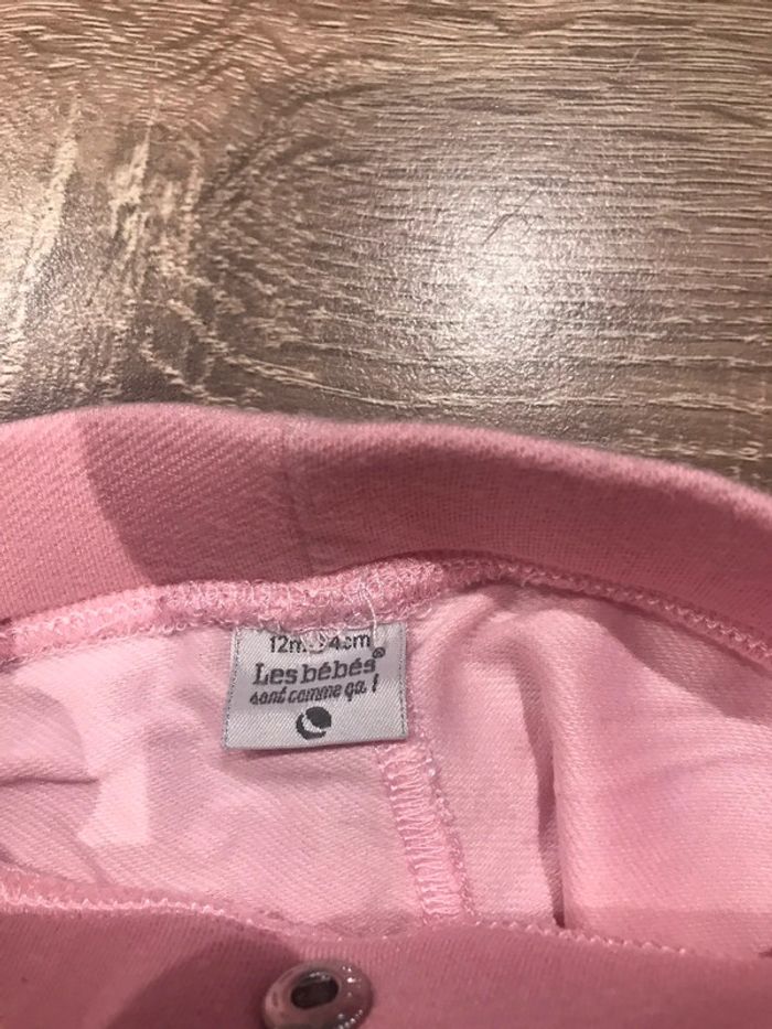 Legging rose 12 mois - photo numéro 3
