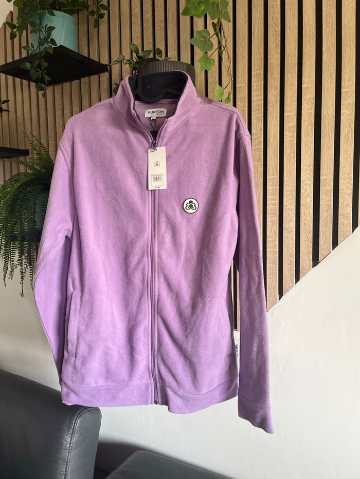 Pull polaire violet Burton - photo numéro 9